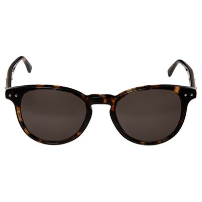Tortoiseshell Round Sunglasses