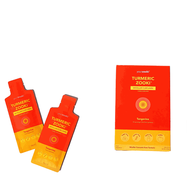 Turmeric Sachets from Zooki