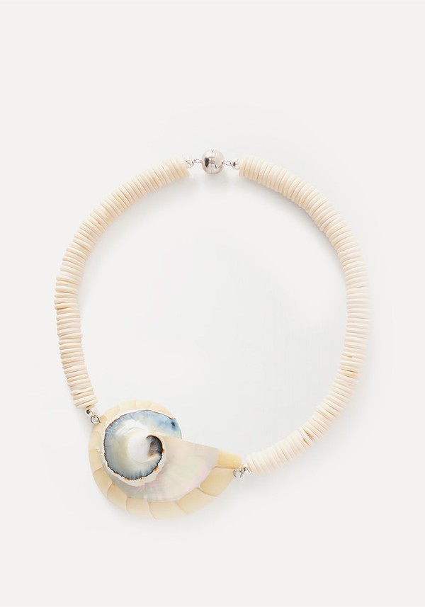 Odessa Shell Beaded Necklace