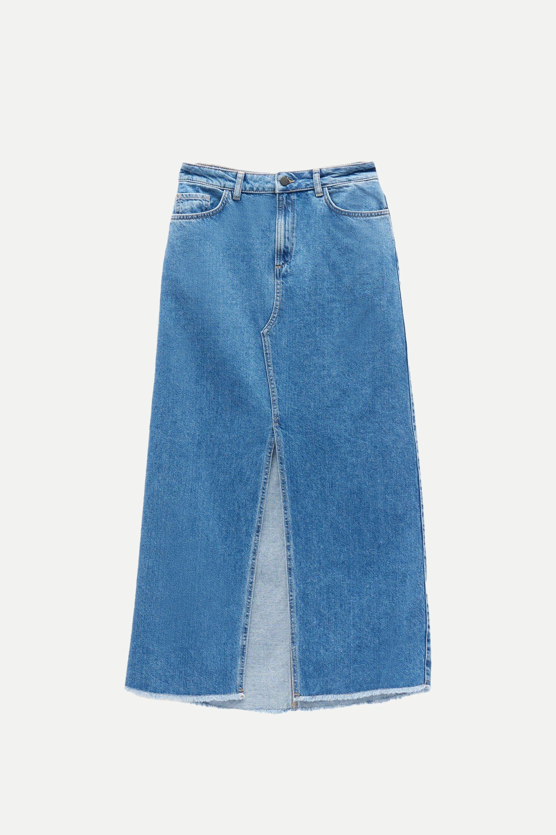 Rachelle Denim Maxi Skirt