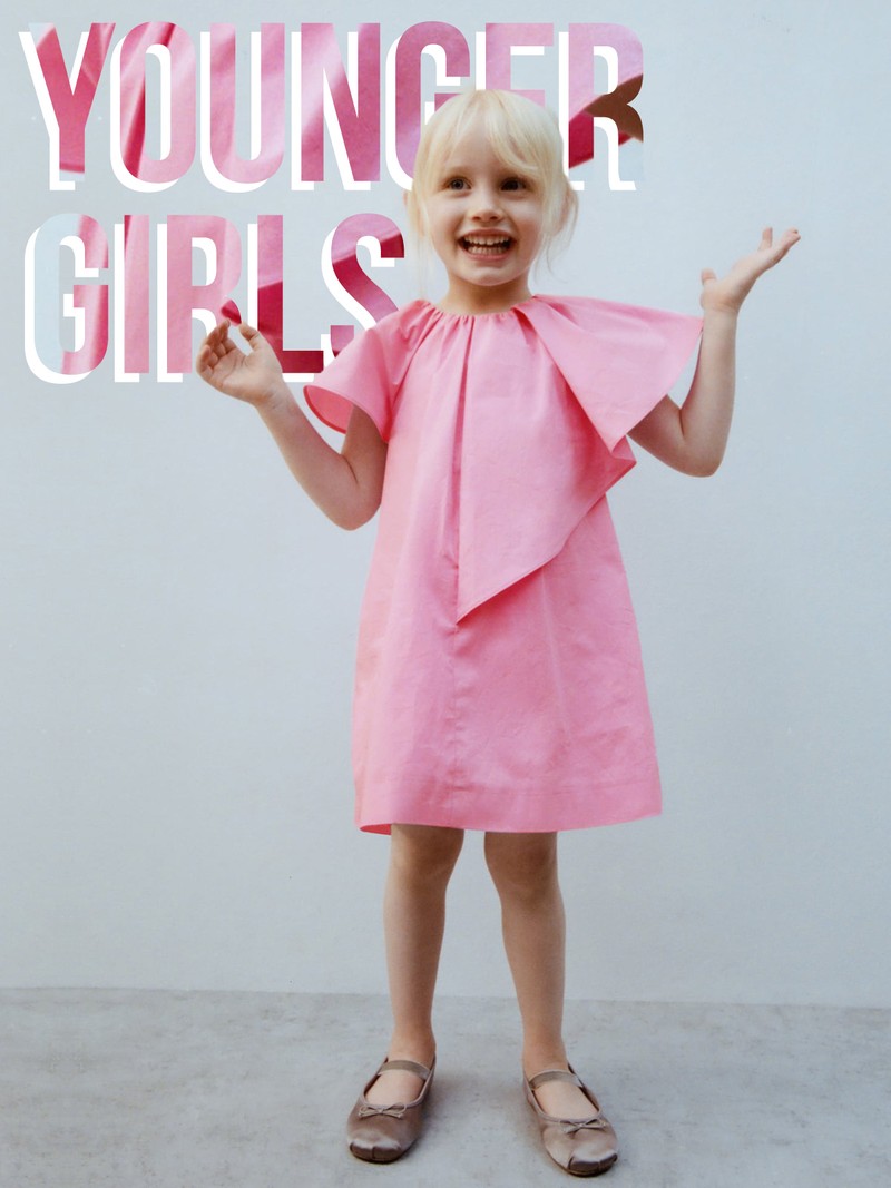 Poplin Dress With Ruffles, £25.99