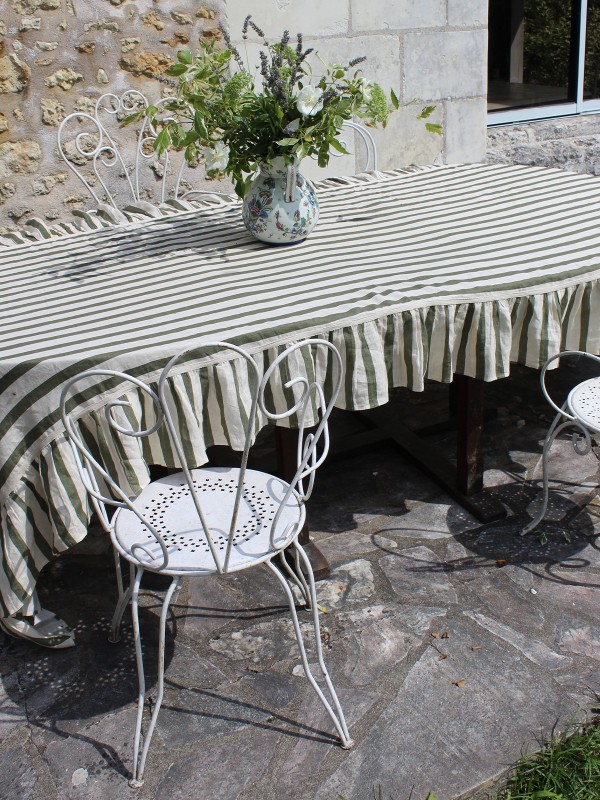 Thin Stripe Tablecloth