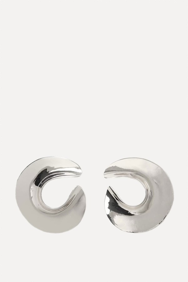 Oversized Open Swirl Stud Earrings from Marks & Spencer