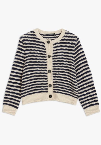 Leale Wool Stripe Cardigan from Weekend MaxMara