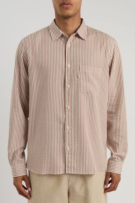 Curtis Striped Woven Shirt from YMC