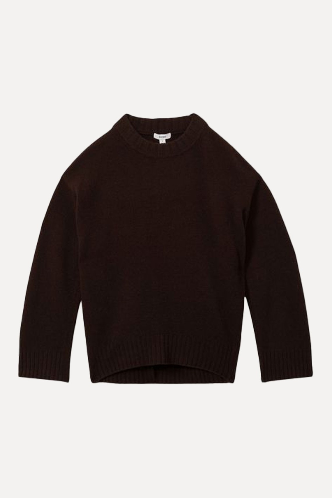 Elena Crew-Neck Wool-Cashmere Knitted Jumper from Reiss