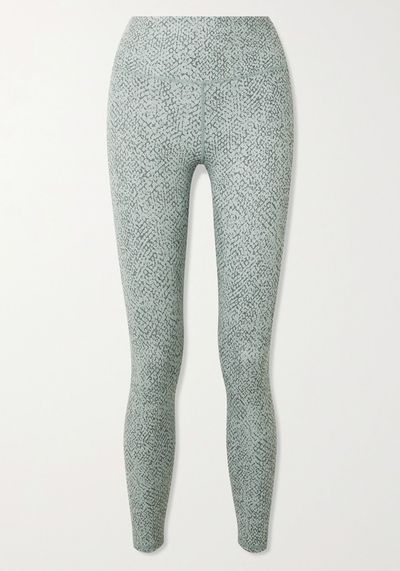 Century Snake-Print Stretch Leggings from Varley