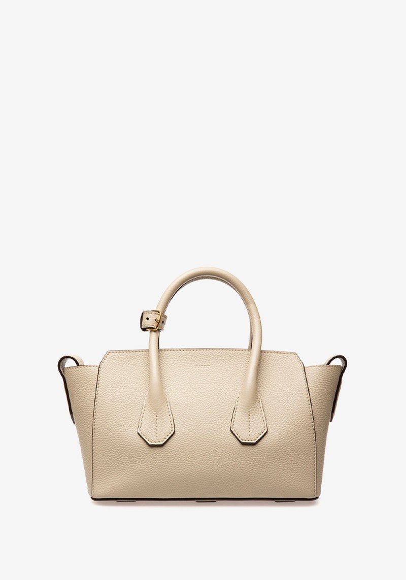 Sommet Leather Top Handle Bag