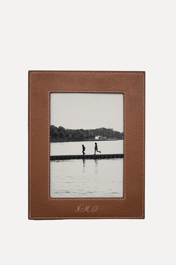 Chelsea Leather Picture Frame from Mémoire World