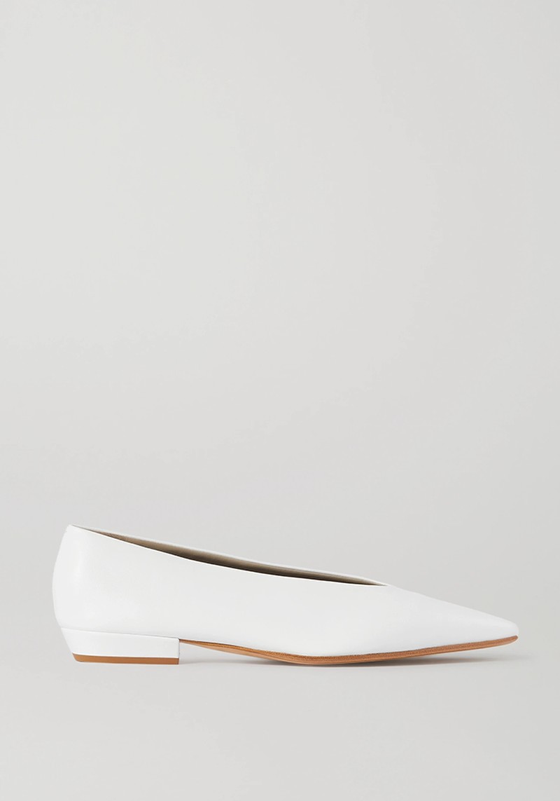 Leather Ballet Flats from Bottega Veneta