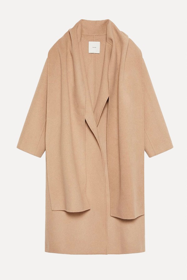 x from Wool Blend Scarf Coat, £410 | Calvin Klein
