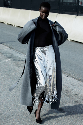 Fringed Sequin Skirt, £44.99 | H&M