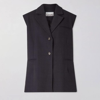 Oversized Suiting Vest from The Frankie Shop