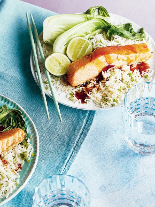 Sticky Teriyaki Salmon