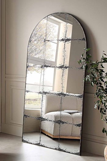 Arched Bibury Antiqued Full Length Mirror from Daals