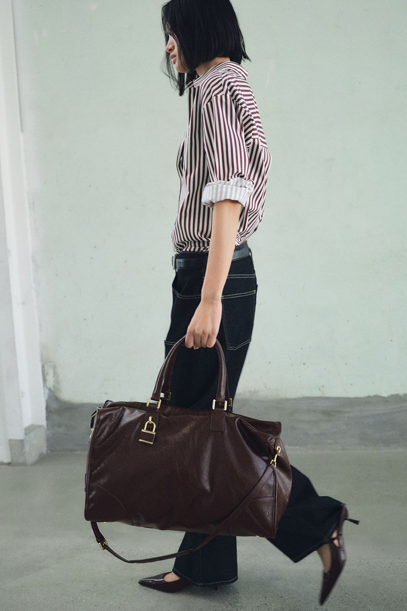 Kitten-Heel Patent Leather Shoes from Mango