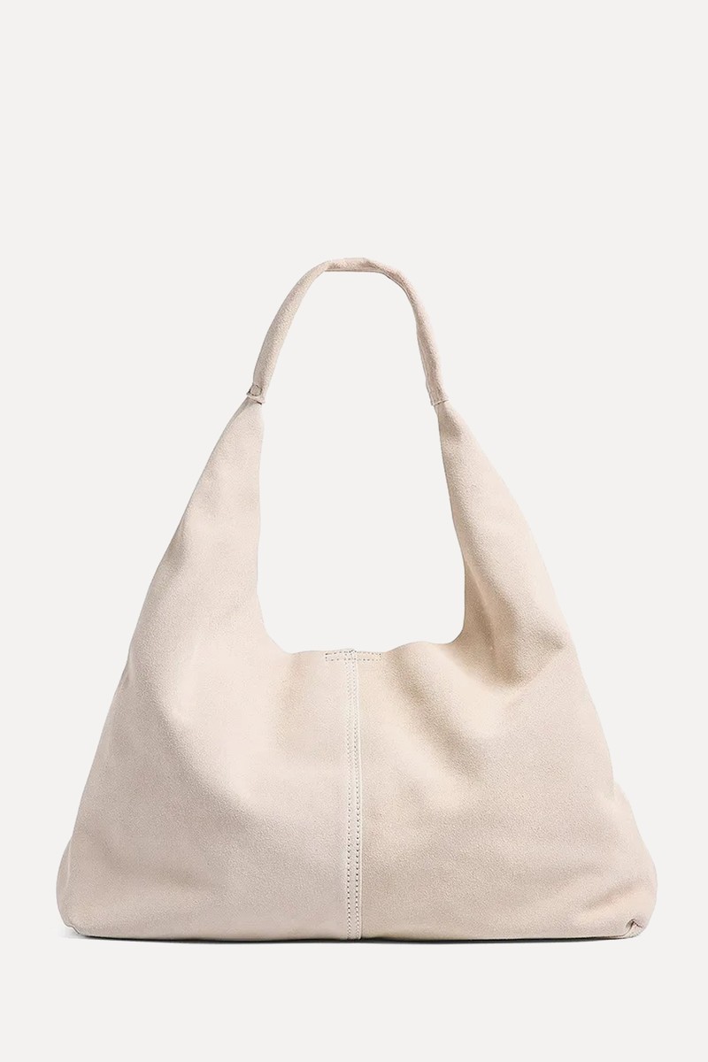 Leather Triangular Tote Bag from NA-KD