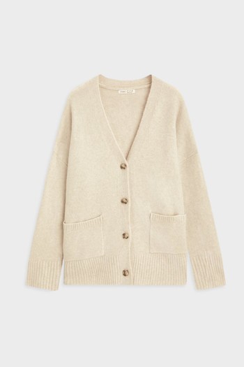 Knit Cardigan With Pockets from Oysho