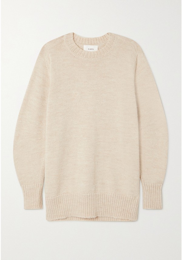 Wool & Alpaca-Blend Sweater from Caes