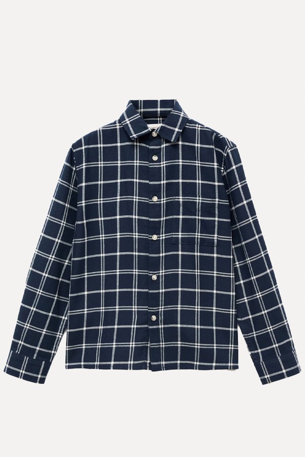Cotton Check Shirt from Mango