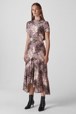 Arabella Floral Silk Dress