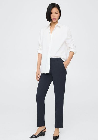 Treeca Full Length Pant in Good Wool