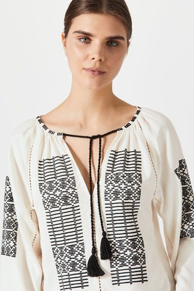 Monochrome Kaftan