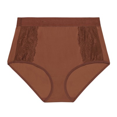 High-Waist Lace Brief