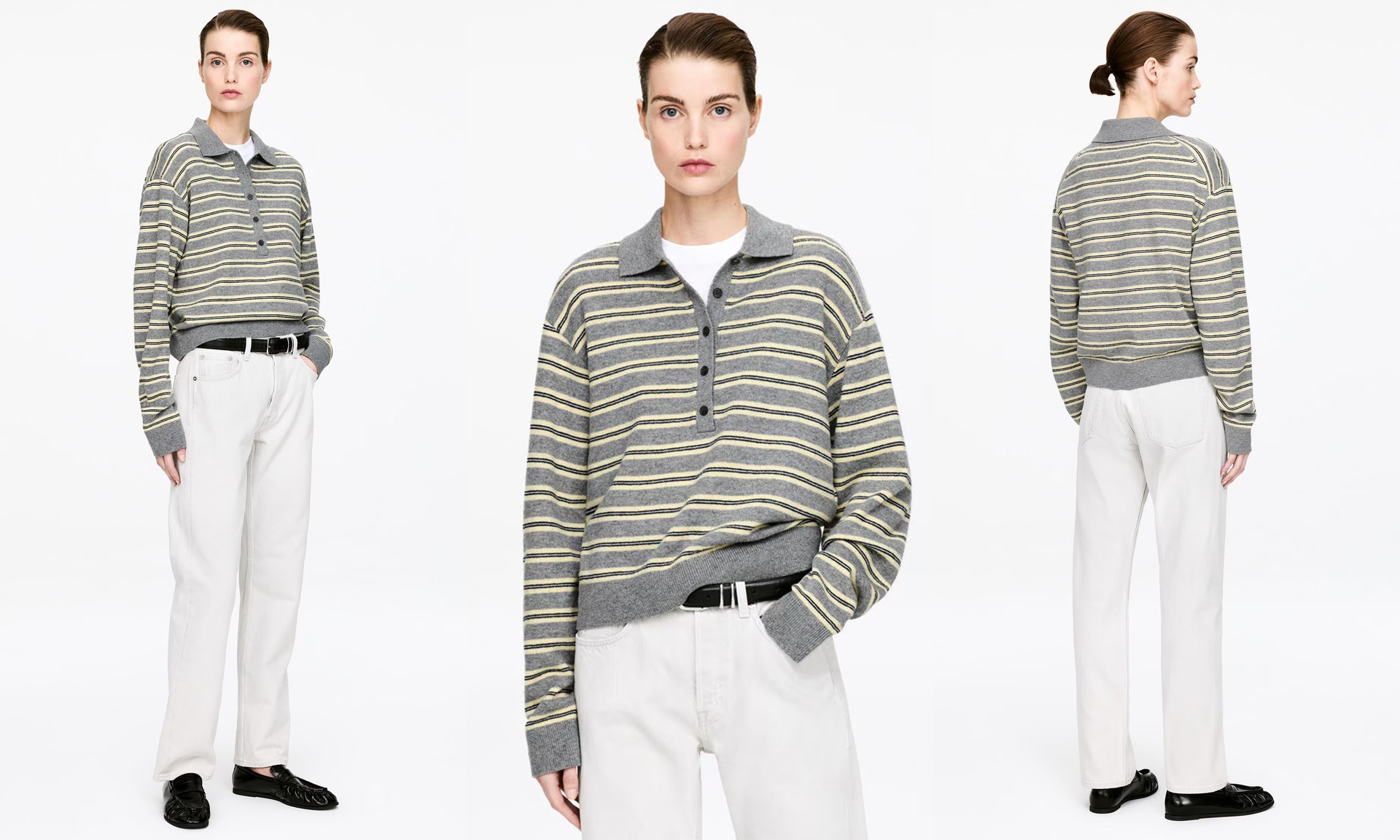 Wool Polo Jumper from ARKET