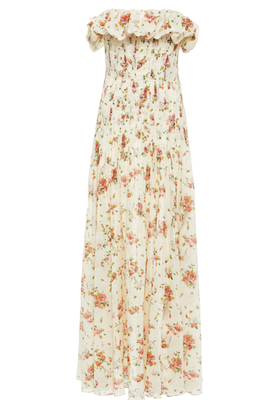 Dosey Roses Floral-Print Dress from Brock Collection