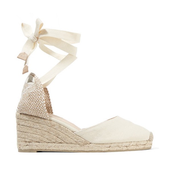 Canvas Wedge Espadrilles from Castaner