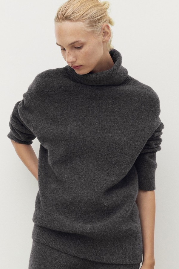 Turtleneck Knit Sweater