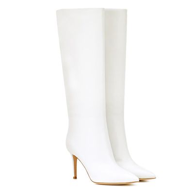 Suzan 85 Leather Boots from Gianvito Rossi
