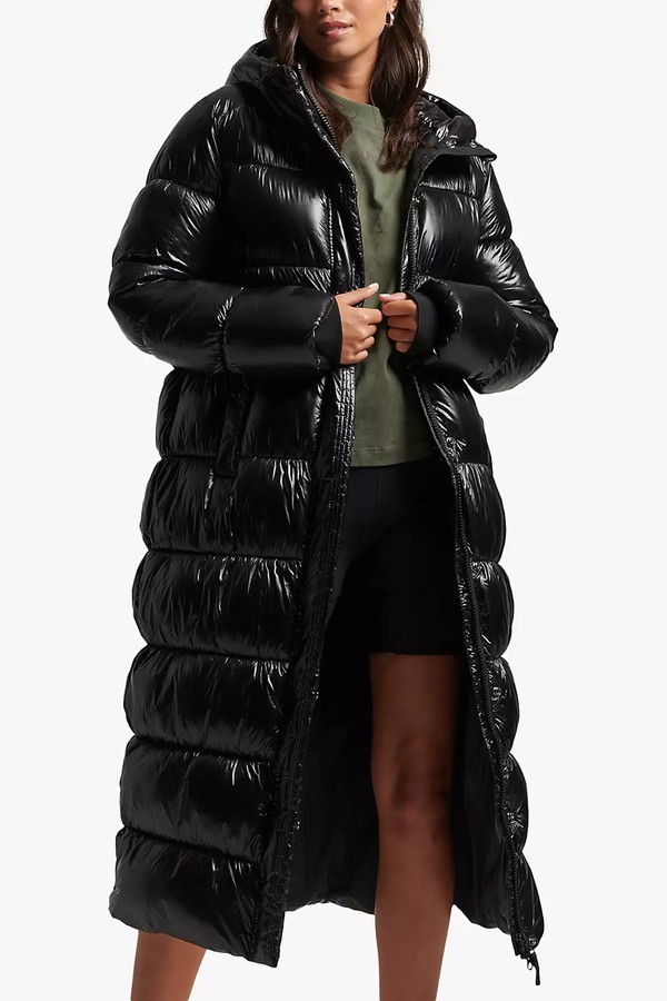 XPD Sports Longline Puffer Coat from Superdry