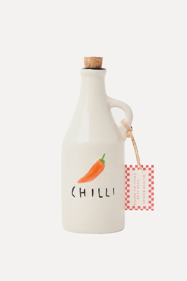 Pizza Club Chilli Oil Bottle from Oliver Bonas