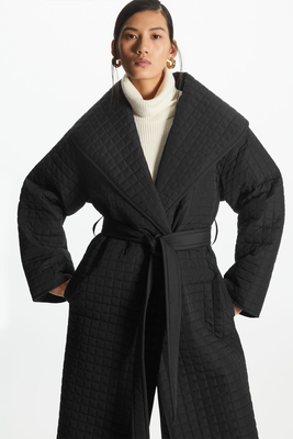 Longline Quilted Liner Coat, £145 | COS