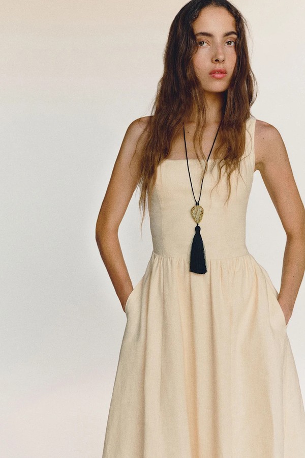 Janu Linen Dress from Reformation