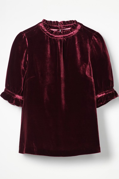 Adora Velvet Top from Boden