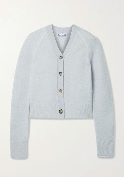 Stretch-Knit Cardigan from Acne