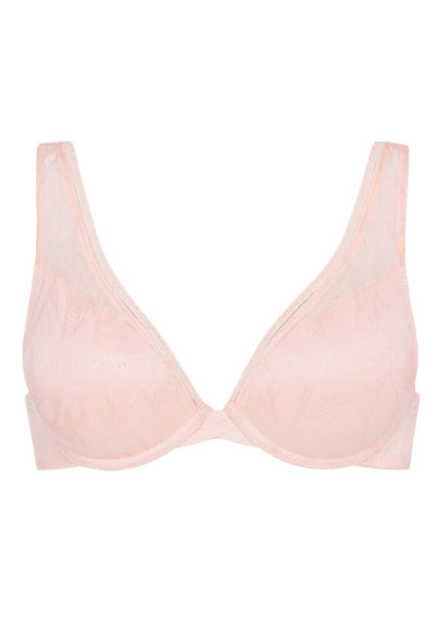 The Show Off Plunge Bra Powder Pink