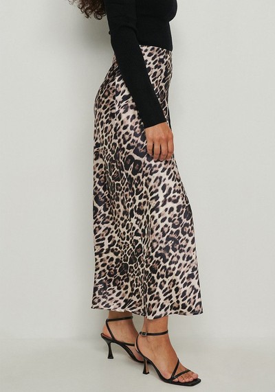 Recycled Satin Midi Skirt from NA-KD