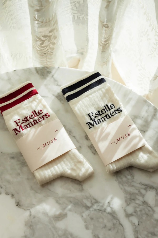 Cricket Socks from  Estelle Manor