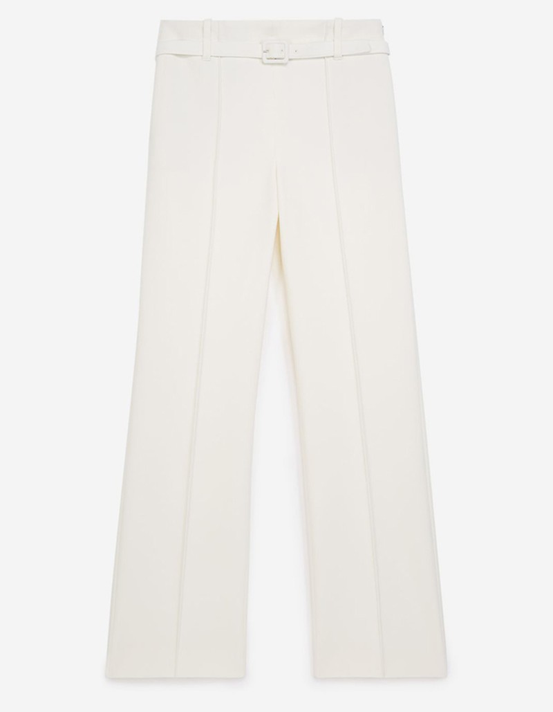 Belted Straight Leg Trousers from The Kooples