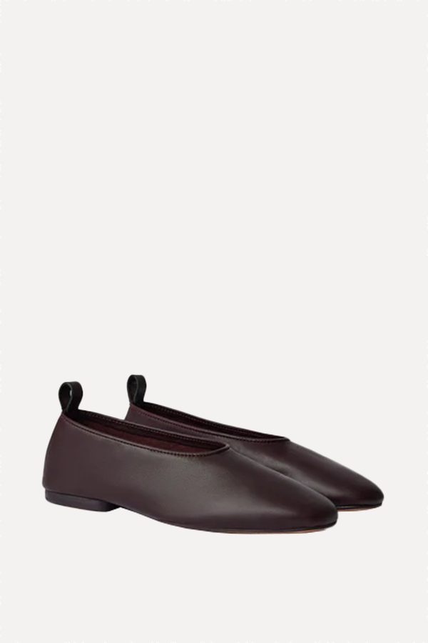 Balla Leather Ballerina Flats from DEAR FRANCES
