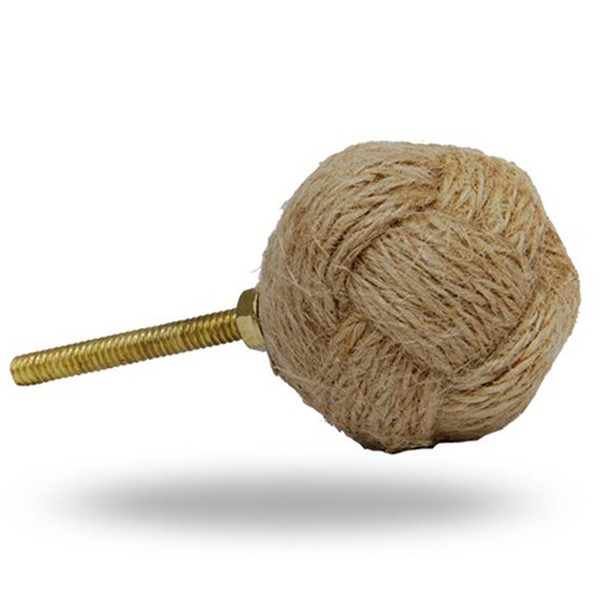 Jute Knob Set Of 6 from Trinca Ferro