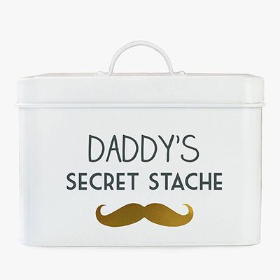 Personalised Stache Storage Tin from Jonny’s Sister