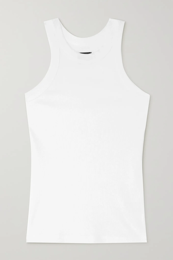 The Rivington Ribbed Stretch Tank from WSLY