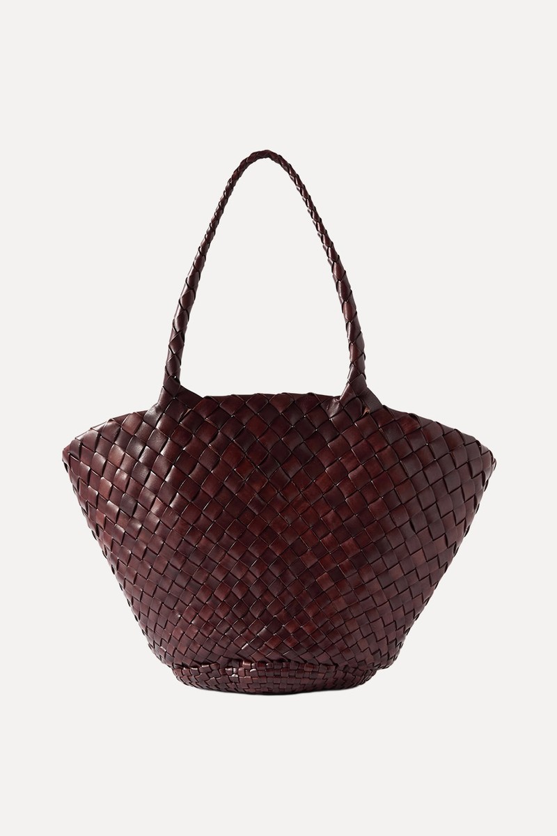 Egola Woven Leather Tote from Dragon Diffusion