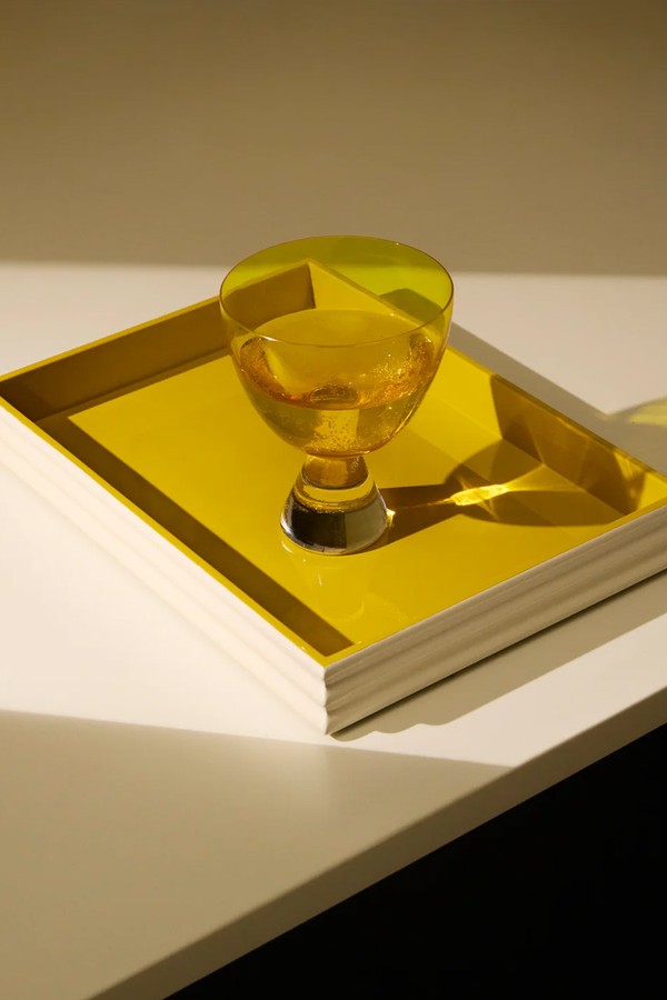 Wiggle Lacquered Tray from The Lacquer Company