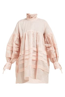 Alberte Cotton Organdy Mini Dress from Cecilie Bahnsen